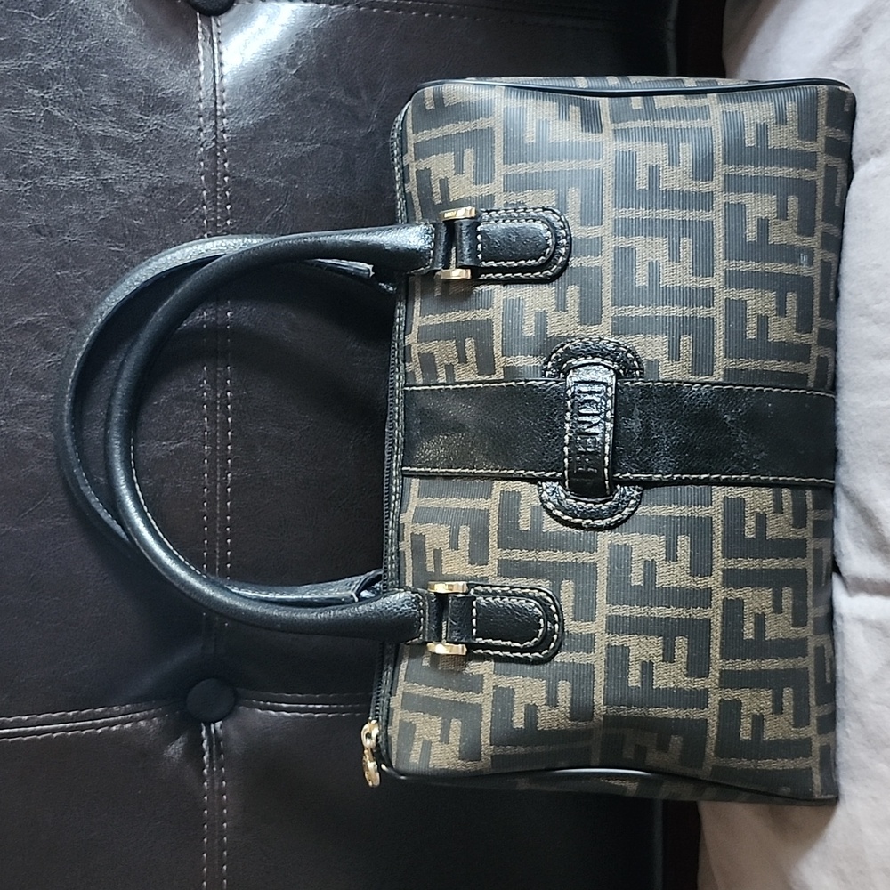 Fendi Vintage Zucca Boston Bag my lowest price